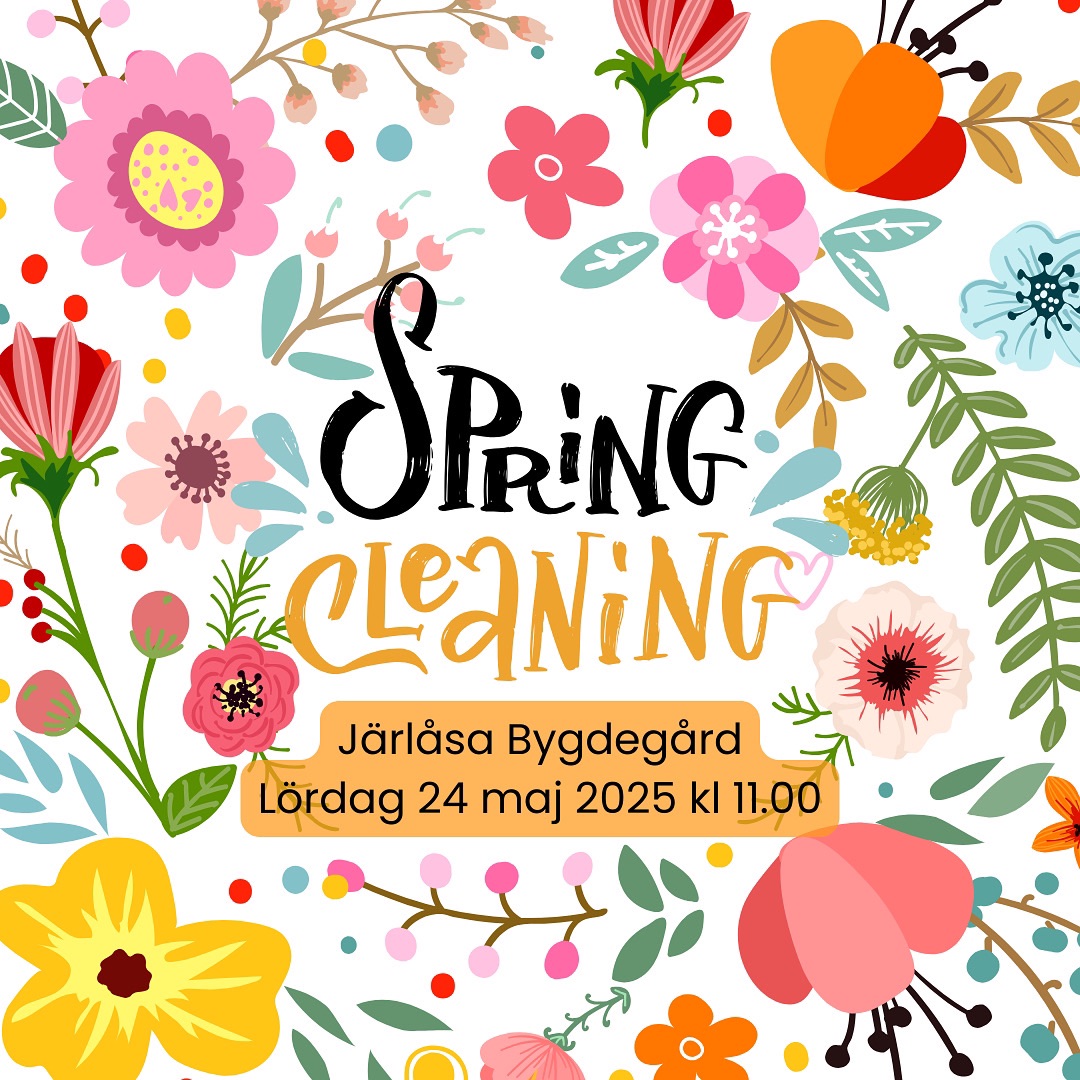 Injudan till vårens fixardag 24:e maj 2025