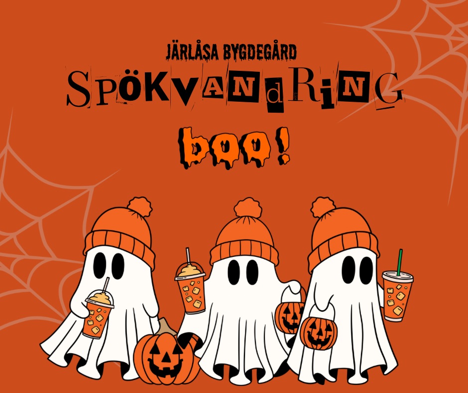 Spökvandring på Halloween